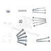 SCREW AND KEY KIT FOR REDUCTION GEARBOX